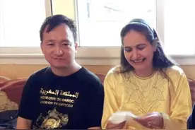 1米6天津离异大叔去非洲打工，花2万人民币，娶到了小8岁白人美女图片