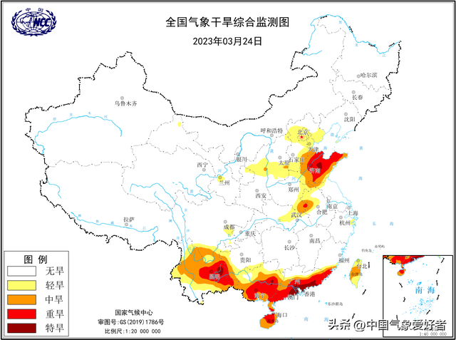 大范围暴雨席卷南方6省，却带来意外好效果！数据：特旱退守广东