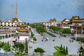 老照片：90年代的山东青州，博物馆、汽车站、庆丰楼和青云桥图片