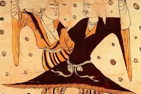 伏羲女娲人身蛇尾，兄妹交媾！《伏羲女娲交尾图》想表达什么？图片