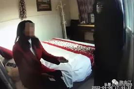 中江一女子被诱骗至宾馆开房，还好警察及时出现图片
