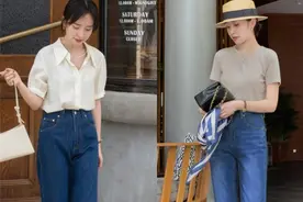 看完她的夏季穿搭，才明白什么叫做“简简单单却超显气质”，好美图片