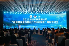知识产权南湖论坛共探高质量发展与知识产权法治保障图片