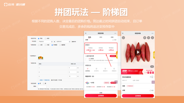 启博分享:4种拼团营销玩法攻略,玩转社交电商