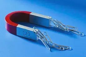 金银铜铁都是金属，为什么磁铁只会对铁产生吸引力？图片