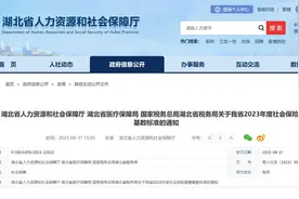 刚刚发布！事关年度社保缴费基数标准图片