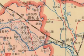 河北廊坊为何被分割为两部分？其实是天津地区的残余！图片