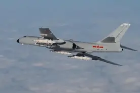 “轰-6K驱离美航母”，这种往脸上“贴金”的自嗨实不足取图片