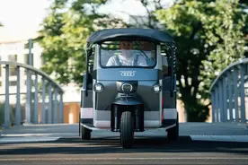 奥迪“电三轮”曝光，配3门3座，续航200公里，或1.98万起卖图片