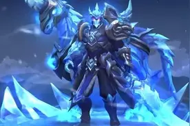 谈谈王者冰雪系列皮肤之关羽冰封战神图片