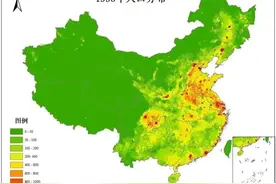 纵观1990年到2020年三十年间中国各地人口密度变化图片
