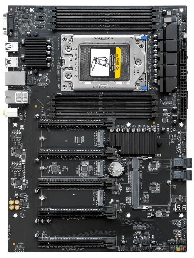 精粤推出EPYC-H13主板，支持AMD Zen 2/3服务器处理器