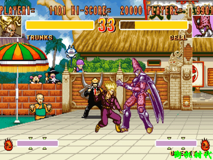 街机游戏《龙珠Z》那些熟悉的技能，堂堂比克大魔王被撒旦虐成狗