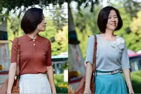 看了这些中年妈妈的打扮，才发现从容老去的女人太美，不油腻图片