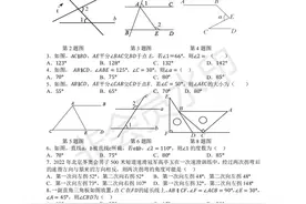 5.3 平行线的性质检测练习图片