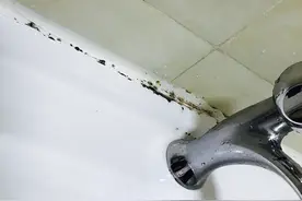 玻璃胶发霉别用酒精擦？老保洁教你正确做法，干净卫生不留痕迹图片