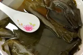 泡海带时，多加一样东西，10分钟泡好无腥味，干干净净，简单实用图片