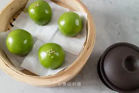 糯叽叽的网红青团，甜馅咸馅我都爱图片