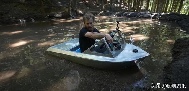 世界上最小的喷射艇，只有6英尺长