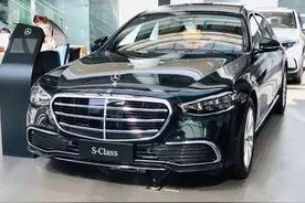 国内进口奔驰S级中价格最低的车型，S400L商务型，落地100万以内图片