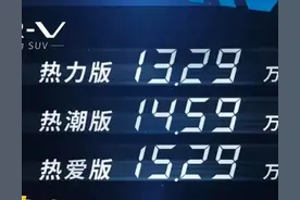 全新本田XR-V正式上市，售价13.29万-15.29万图片