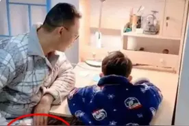 儿子挨打前与挨打后的作业对比，反差极大，网友：咋打，打多久？图片