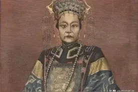诡异的画风 扭曲的形象 一百多年前法国报纸登载的慈禧太后画像图片