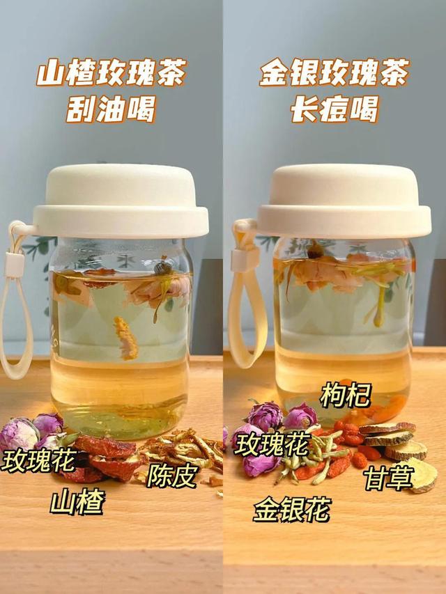 6款养生茶搭配|长痘/熬夜/脸黄/宫寒都喝起来！！