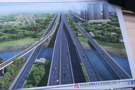 郑南高速（郑州至南阳高速）郑州至许昌段工程线路图片