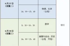 考场信息、成绩查询……关于中考，这些信息提前了解！图片