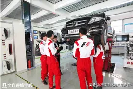 石家庄北方汽修学校，崇尚一技之长 不唯学历凭能力图片