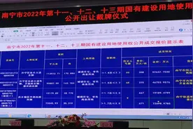 国企包揽！南宁3幅地块总价超14亿，威宁 城投 轨道齐拿地图片