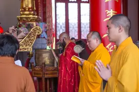 南京毗卢寺佛诞日：祈愿国泰民安 世界和平图片