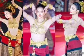 美神降临！泰国万国小姐冠军Engfa身着兰纳服饰起舞图片