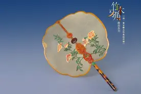折扇尺幅间，满目皆珠玑，仪态显万方，手中皆文雅图片