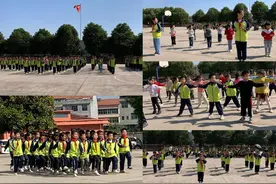 增强体魄 快乐成长！武穴石佛寺镇杨林小学开展武术操比赛活动图片