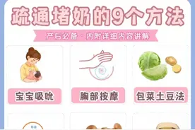 堵奶涨奶？通乳师常用的九大通乳方法，帮你轻松搞定图片