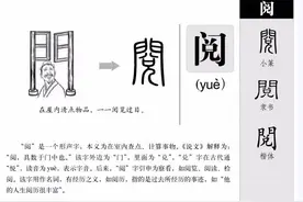 “阅”字玄机图片