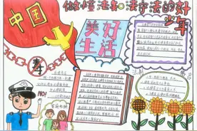 来宾市检察院、团市委举办“以法之名保护少年的你”主题手抄报比赛图片