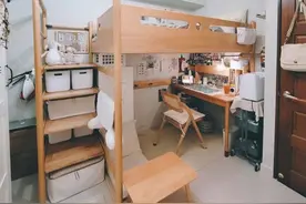 小资女改造3㎡卧室，仅靠大创、宜家整理收纳，房间太温馨图片