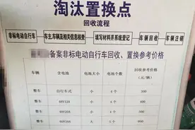 说说我在浙江新国标电动车置换费用图片