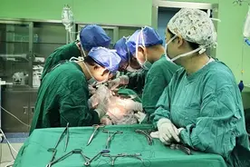 盘江总医院完成高难度肝门部胆管癌根治术图片