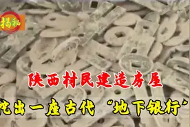 陕西村民建造房屋，挖出一座“地下银行”，它的主人到底是何人？图片