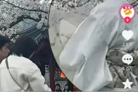 樱花季，南京又现穿和服女子图片