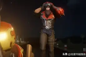 《王者荣耀》关羽骑摩托皮肤优化：戴头盔 双手骑车图片