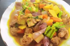 聚餐没硬菜？这道椰汁咖喱鸡块助你一臂之力图片