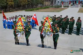 传承是最好的纪念！武警天津总队执勤三支队开展清明祭扫活动图片