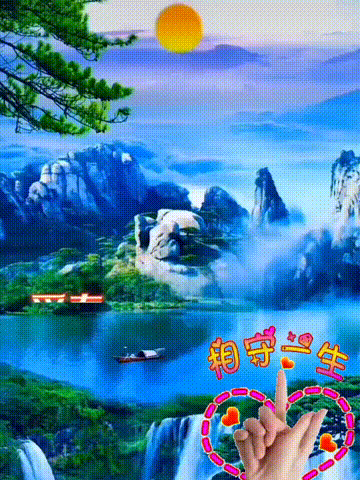 吉祥原创表情包情感美文随笔，因为爱，所以爱，祝福图集收藏版