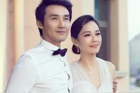 陈松伶与小8岁老公同框差别大，曾因生病发福，现浮肿仍未消图片