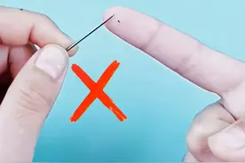 分享14个生活小妙招，手指扎刺不要用针挑了，用这一招比针好用图片